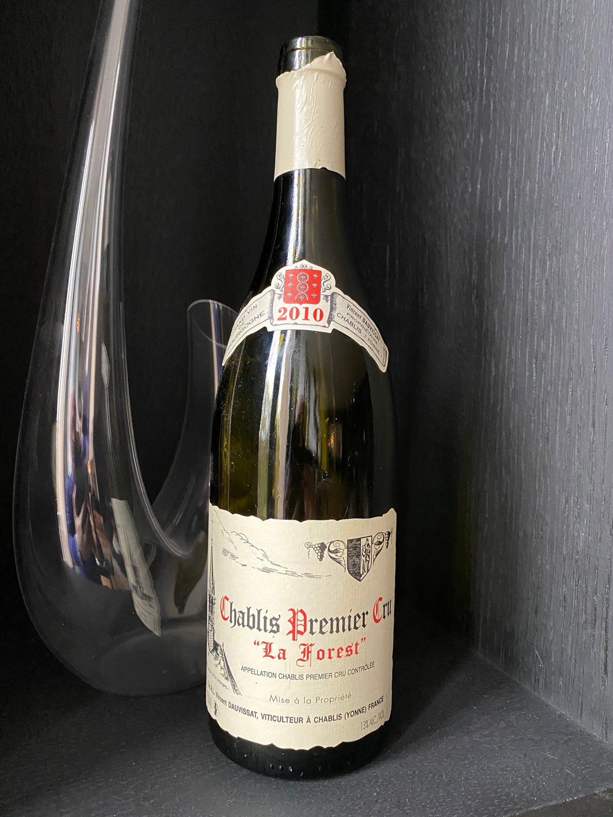 Tasting the wonderful Dauvissat Forest 2010 at its peak