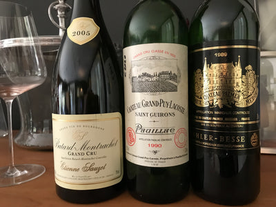 Chateau Grand Puy Lacoste 1990, Chateau Palmer 1989, how to make a weekend a party without going anywhere