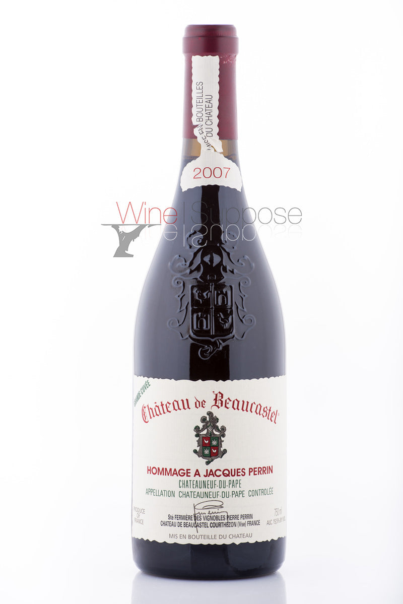 Chateau Beaucastel Chateauneuf du Pape Hommage A Jacques Perrin 2007