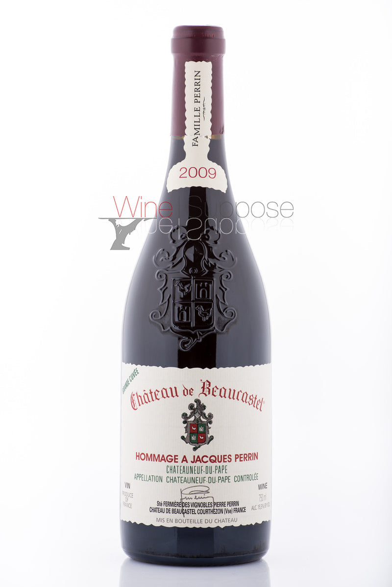 Chateau Beaucastel Chateauneuf du Pape Hommage A Jacques Perrin 2009